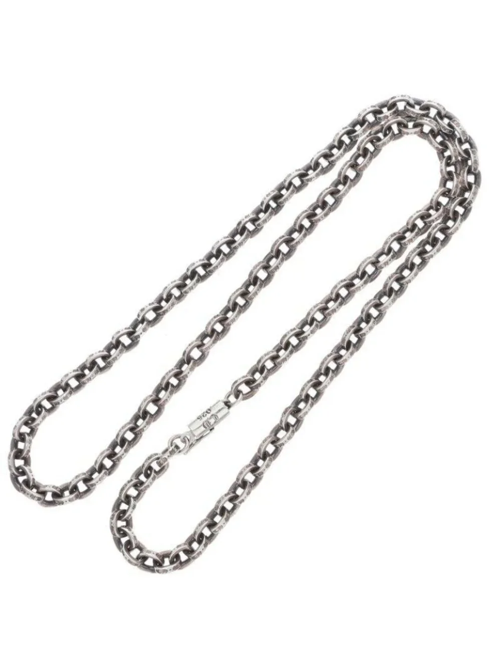 Chrome Hearts Paper Chain 20 Silver Necklace